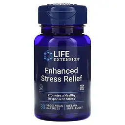 Теанін Enhanced Stress Relief 30 капсул Life Extension vit0004863