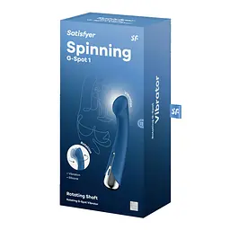 Вібратор із ротацією Satisfyer Spinning G-Spot 1 Blue Satisfyer SX0556 99345 - мініатюра 2