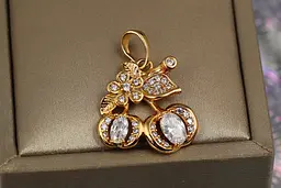 Кулон Xuping Jewelry плоди айви 1.8 см золотистий