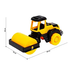 Дитяча машинка "Каток" ТехноК 7044TXK, 38 см - мініатюра 3