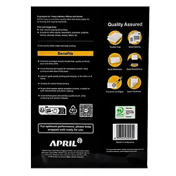 Папір A4, 80 г, 500 л, APRIL EKON класc C, APRIL (OP-EKON-A4-80-C) - мініатюра 3