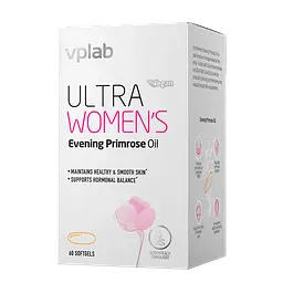 Олія примули вечірньої Ultra Women's Evening Primrose oil - 60 капсул VPLab