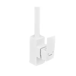 Змішувач для кухні Plamix Kubus-011 Set з підведенням white PM0674, Білий - мініатюра 4