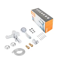 Змішувач для ванни Haiba Troya 009 Euro HB9661, Хром - мініатюра 7