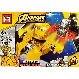 Конструктор Avengers Залізна людина MG632 Залізна людина 3