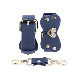 Фіксатори для ніг Taboom Silicone Supreme Ankle Cuff Set синій - мініатюра 3