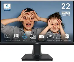 Монітор MSI 21.5" PRO MP225 D-Sub HDMI IPS 100Hz 4ms sRGB 107% teh0014272 - мініатюра 2