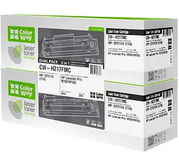 Картридж ColorWay для HP (CF217A) LJ Pro M102/M130 Dual Pack (CW-H217FMC)