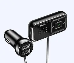 АЗП Baseus FM Launcher S-16 2USB - мініатюра 3