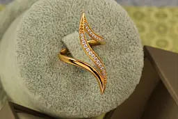 Кільце Xuping Jewelry перстень лілія р 16 золотисте