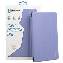 Чохол BeCover Tri Fold Soft TPU з кріпленням Apple Pencil для Apple iPad Air 11 M2 2024 Пурпуровий (711404)