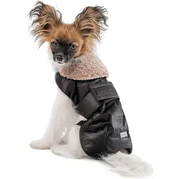 Попона для собак Pet Fashion Ted M чорно-сіра - мініатюра 4