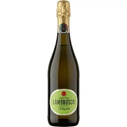 Вино напівігристе Casetta Lambrusco Bianco IGT біле напівсолодке 7.5% 0.75 л (8003325610208)