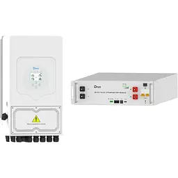 Система зберігання енергії Deye SUN-3.6K-SG05LP1-EU-AM2-P 3.6kW + АКБ SE-G5.1 Pro-B 5.1kWh (51.2V/100Ah/5120Wh) [176526]