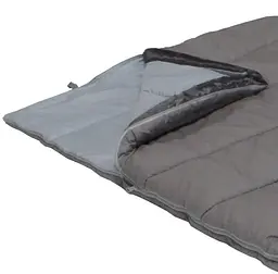 Спальний мішок High Peak Tay 8/+8°C Grey/Light Grey Left (21229) - мініатюра 2