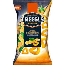 Снеки Treegls кукурузные со вкусом сыра 75 г