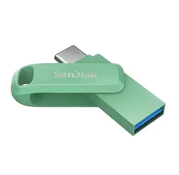 Флеш-накопичувач USB 256Gb Ultra Dual Go, Absinthe Green, Type-C / USB 3.2 Gen 1, до 400 МБ SanDisk teh0029116