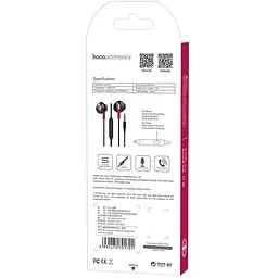 HF Hoco M57 Black + mic + button call answering - мініатюра 4