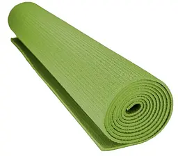 Килимок для йоги та фітнесу Power System PS-4014 PVC Fitness-Yoga Mat Green (173x61x0.6) (PS-4014_Green) - мініатюра 3