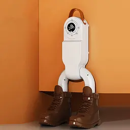 Сушарка для взуття з таймером Shoe Dryer Біла 150 Вт, складана антибактеріальна сушарка для різного взуття - мініатюра 9