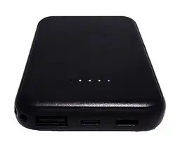 Power bank бездротова зарядка "Wireless charging treasure", потужний павер банк 20000 mah Чорний - мініатюра 6