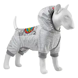 Комбінезон для собак WAUDOG Clothes малюнок Чудо-жінка комікс софтшелл L50 B 64-70 см C 44-50