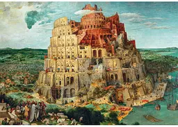 Пазл Clementoni Museum Collection: Вавилонська вежа, Пітер Брейгель (Museum Collection - Tower of Babel by Bruegeln Puzzle - 1500 pcs.), 1500 ел. (31738) - мініатюра 2