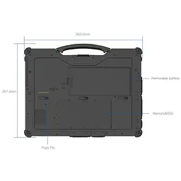 Ноутбук Vinga Scout X14M (X14M-155H321024BWP) - мініатюра 12