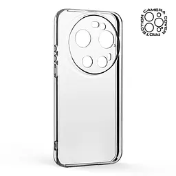 Прозрачный чехол для Xiaomi 17 Ultra 5G с защитой камеры, тонкий, силиконовый, бесцветный, ударопрочный, противоударный бампер с закрытой камерой, ArmorStandart (ARM87868) - мініатюра 2