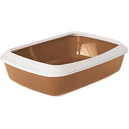 Savic Iriz Nordic Litter Tray савик айриз нордик лоток туалет с бортиком для котов 42х31х12.5 см (SP0263_0WHZ)
