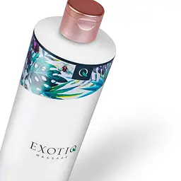 Масажна олія зігрівальна для всього тіла Exotiq Massage Body to body Warming 500 ml - мініатюра 2