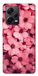 Чохол Demsky Pink flowers для Xiaomi Redmi Note 12 Pro+ 5G