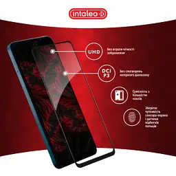 Скло захисне Intaleo Full Glue Tecno Spark Go 2024 Black (1283126589126) - мініатюра 4