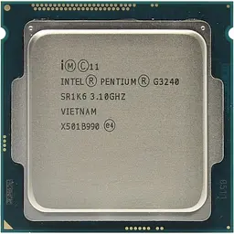 Процесор Intel Pentium G3240 (CM8064601482507) (Socket 1150, 2T, 3.1 ГГц, Tray) Б/в