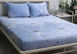 Простирадло на резинці с наволочками TAG tekstil 180х200х20 см pbe0046231 - мініатюра 1