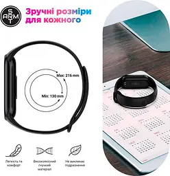 Ремінець ArmorStandart для Xiaomi Mi Band 8 Orange [ARM68021] [91463] - мініатюра 4