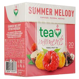 Чай фруктово-ягідний Tea Moments Summer Melody 34 г (20 шт. х 1.7 г) (920161) - мініатюра 2
