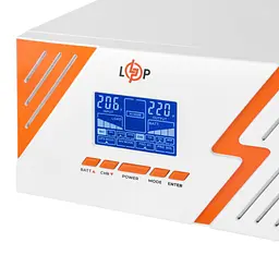 Джерело безперебійного живлення LogicPower LPM-PSW-1500VA (1050 Вт) White - мініатюра 7