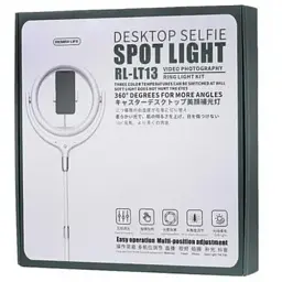 Тримач з кільцевим освітленням Remax RL-LT13 Life Desktop Selfie Spot Light 360° 50-80 см - мініатюра 6