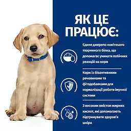 Сухий корм для цуценят Hill’s Prescription Diet Derm Complete при харчовій алергії та атопічному дерматиті, з - мініатюра 2