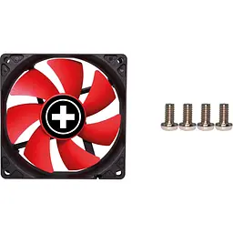 Вентилятор для корпуса 92mm Xilence XPF92.R Червоний/Чорний, Retail Box - мініатюра 7