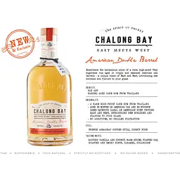 Ром Chalong Bay Double Barrel 47% 0.7 л - мініатюра 3