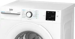 Пральна машина Beko фронтальна, 6кг, 1200, A+++, 45см, дисплей, інвертор, пара, білий (BM1WFSU36243WW) - мініатюра 7