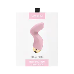 Вакуумний стимулятор Svakom Pulse Pure Pale Pink SVAKOM SO6993 92516 - мініатюра 2