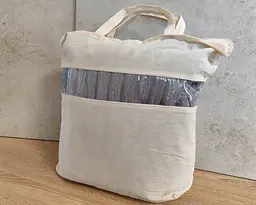 Набір махрових турецьких рушників Zeron 3 штуки 70х140 Microcotton Dalgali Desen - мініатюра 6