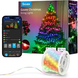 Гірлянда світлодіодна Govee RGBIC 20 м, 200 LED, IP65, керування через додаток