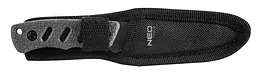 Neo Tools 63-106 Ніж Bushcraft, 16.5см, лезо 9.4см, 3Cr13, ручка TPR, нейлоновий чохол - мініатюра 3