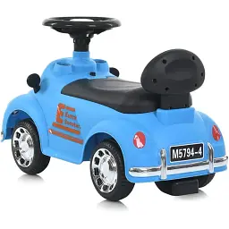 Дитяча каталка-толокар Bambi M 5794-4 без батьківської ручки синій - мініатюра 4