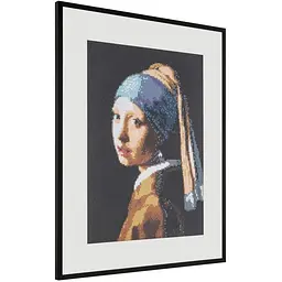 Алмазна картина-мозаїка Grafix Craft Sensations Дівчина з перлиною 40х50 см (CR2025/GE) - мініатюра 4
