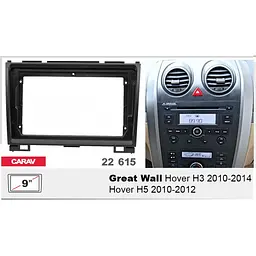 Перехідна рамка Great Wall Hover H3, H5 Carav 22-615 - мініатюра 4